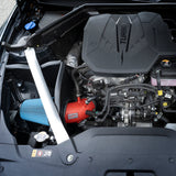 2022-2023 Stinger 2.5L Turbo Wrinkle Red SP Series Short Ram Cold Air Intake System - View 4 | Dirty Garage