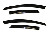 2012-2018 Focus Ventvisor Outside Mount Window Deflectors 4-Piece Smoke - View 6 | Dirty Garage