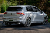 2022 Golf GTI MK8 3" Cat Back Exhaust 2.5" Dual Split Rear Carbon Fiber Tips - View 4 | Dirty Garage
