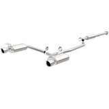 2013-2017 Accord 3.5L System Cat Back 2.5in Stainless Steel Dual Split Rear Polished 4.5 Tip | Dirty Garage