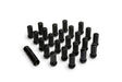Universal Alloys Lug Nut Kit Black 14x1.5 24 Lug Nuts w Key | Dirty Garage
