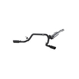 2016 Tacoma 3.5"L 3" Cat Back Dual Split Side Black | Dirty Garage