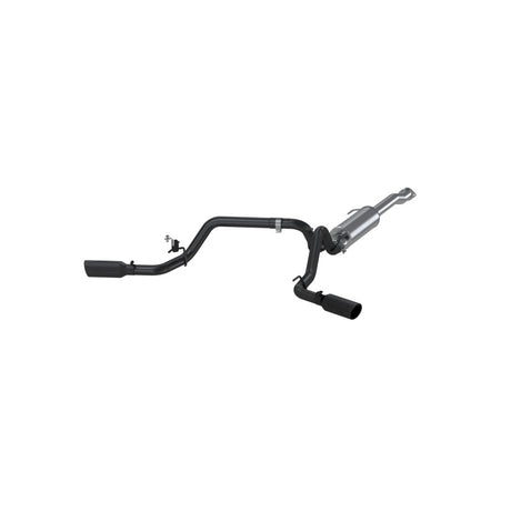 2016 Tacoma 3.5"L 3" Cat Back Dual Split Side Black | Dirty Garage
