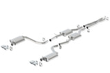Borla 15-16 Dodge Challenger R/T 5.7L Dual Rectangle Angle Cut Dual Split Rear Exit ATAK Exhaust | Dirty Garage