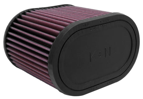 Universal Oval Clamp-On Air Filter 2-3/4in Flange 6-1/4in Length 4in Width 5in Height | Dirty Garage