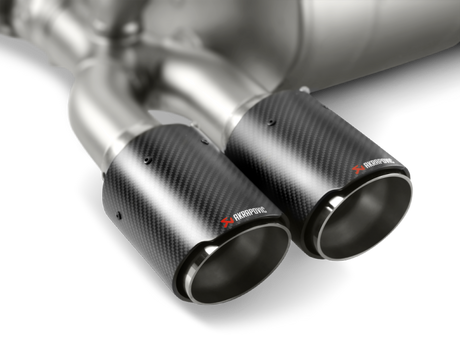 2014-2017 BMW M3 M4 Slip-On Line Titanium - View 3 | Dirty Garage