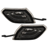 2018-2024 Wrangler Smoked Lens LED Front Sidemarkers - View 16 | Dirty Garage