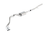Borla 14 Silv/Sierra 1500 EC Std/CC Short 143.5in WB ATAK Dual Rolled Side Exit Cat-Back Exhaust - View 6 | Dirty Garage