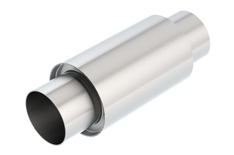 Borla 3 -1/2in In/Out x 5in Round x 8in Long XR-1 Sportsman Shorty Racing Muffler | Dirty Garage