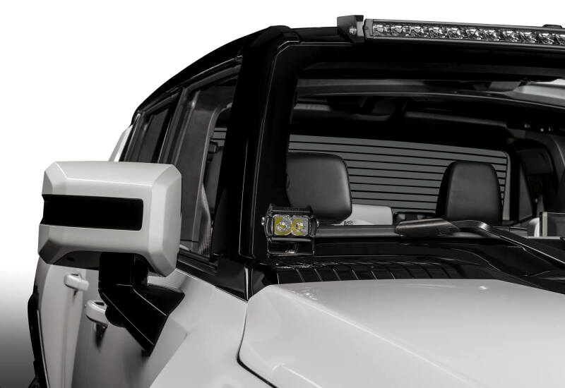 2022-2024 Hummer EV Aux Light A-Pillar Hood Pair - View 5 | Dirty Garage