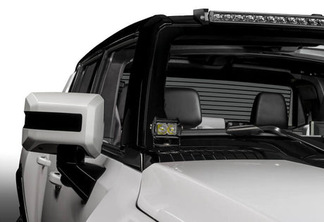 2022-2024 Hummer EV Aux Light A-Pillar Hood Pair - View 5 | Dirty Garage
