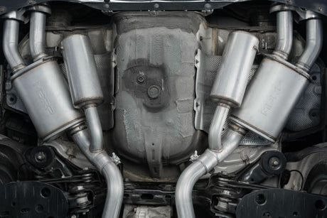 2018-2024 Stinger 3.3L 2.5" Cat Back Dual Rear Exit Without Tips - View 7 | Dirty Garage