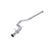 2022 Subaru WRX 2.4L 3" Cat Back 5" OD Single Exit Aluminized Steel | Dirty Garage