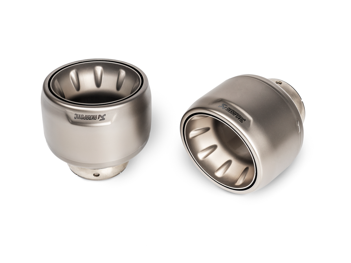 2020-2025 Cayman GT4 Tail Pipe Set Titanium | Dirty Garage