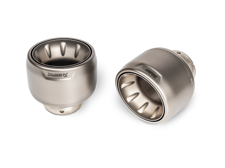 2020-2025 Cayman GT4 Tail Pipe Set Titanium | Dirty Garage