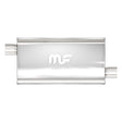 Universal Muffler Mag Stainless Steel 22x5x11 3x3 O/O | Dirty Garage