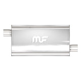 Universal Muffler Mag Stainless Steel 22x5x11 3x3 O/O | Dirty Garage