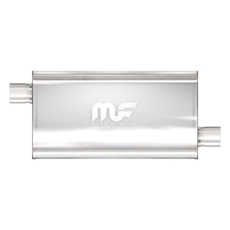 Universal Muffler Mag Stainless Steel 22x5x11 3x3 O/O | Dirty Garage