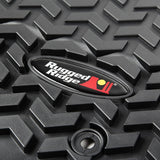 Rugged Ridge Floor Liner Front Black 2007-2018 Jeep Wrangler Unlimited JK 4 Dr - View 5 | Dirty Garage