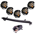 Baja Designs 23+ Ford Super Duty LP6 Bull Bar Light Kit w/ Upfitter - View 2 | Dirty Garage