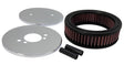 Universal Custom Round Racing Assembly Red 4.5in ID/5.875in OD/1.75in Height | Dirty Garage
