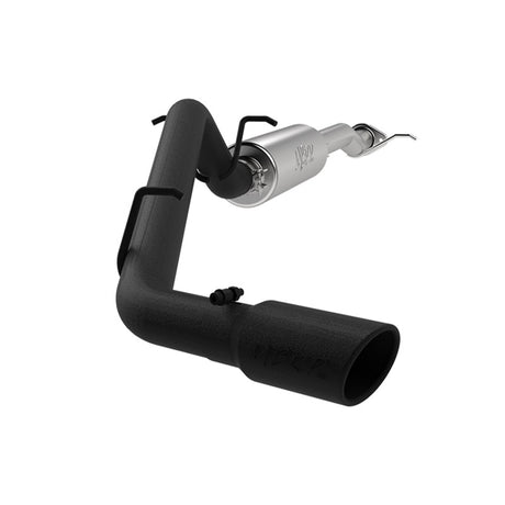 2017-2024 Colorado 2.5L 3.6L 3" Cat Back Single Side Exit 4" Tip Back Coated | Dirty Garage