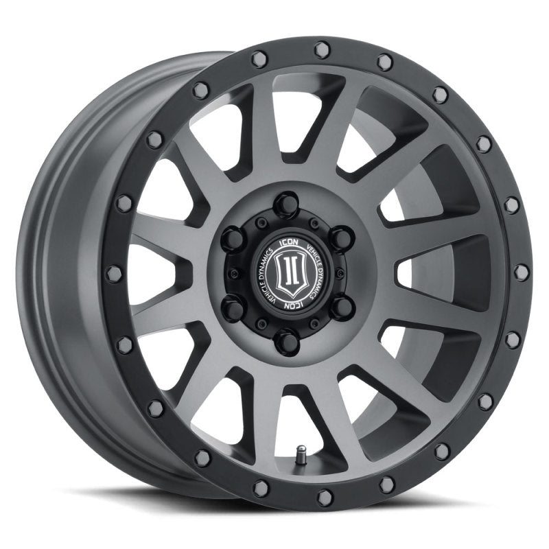 Universal Compression 17x8.5 6x5.5 0mm Offset 4.75" BS 106.1mm Bore Titanium Wheel | Dirty Garage