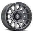 Universal Compression 17x8.5 6x5.5 25mm Offset 5.75" BS 95.1mm Bore Titanium Wheel | Dirty Garage