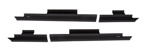 2018 Wrangler Unlimited 4-Door Trail Armor Rocker Panel Black | Dirty Garage