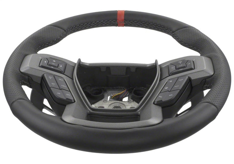 2015-2018 F-150 Raptor Performance Steering Wheel Kit - Red Sightline - View 4 | Dirty Garage