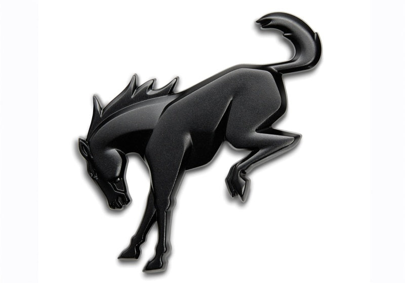 Universal Bronco Rear Emblem - Matte Black - View 4 | Dirty Garage