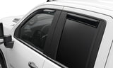 2017-2022 CX-5 In-Channel Ventvisor Front Rear Window Deflectors 4-Piece Smoke - View 3 | Dirty Garage