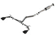 Borla 22-23 Subaru BRZ/Toyota GR86 2.4L RWD AT/MT ATAK Catback Exhaust - Black Chrome Tips | Dirty Garage
