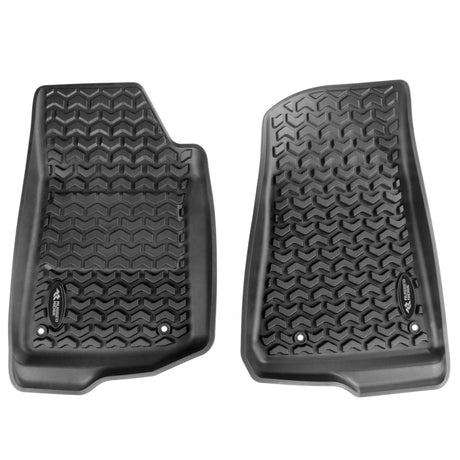 Rugged Ridge Floor Liner Kit Black F/R 20-21 Jeep Gladiator - View 3 | Dirty Garage