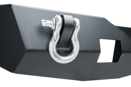 Rugged Ridge 07-18 Jeep Wrangler (JK/JKU) XOR Rear Bumper w/Swing Out Tire Carrier - Tex. Blk - View 2 | Dirty Garage