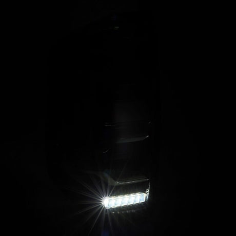 2014-2021 Tundra Luxx-Series LED Tail Lights Black with Activation Light Sequential Signal - View 3 | Dirty Garage