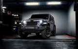 2018-2025 Wrangler JL JT VECTOR Series Full LED Grille - View 4 | Dirty Garage