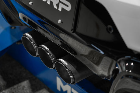 2024-2026 Integra Type-S Armor Pro 3" Active Profile Catback Exhaust Carbon Fiber Tips - View 3 | Dirty Garage