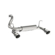2018- Jeep Wrangler 3.6L Dual Rear Exit Axle Back T409 Exhaust System | Dirty Garage