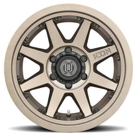 Universal Rebound Pro 17x8.5 Bronze Wheel 6x5.5 0mm Offset 4.75" BS 106.1mm Bore - View 6 | Dirty Garage