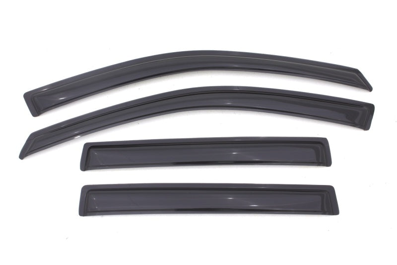2011-2017 Compass Old Body Style Window Deflectors Smoke - View 4 | Dirty Garage