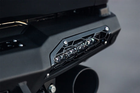 2017-2020 F-150 Raptor HoneyBadger Rear Bumper w 10in SR LED Mounts - View 2 | Dirty Garage