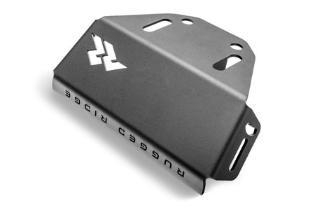 Rugged Ridge 07-23 Jeep Wrangler JK/JKU/JL/JLU & 20-23 Gladiator Hitch Skid Plate 2in. Rec - Tex Blk - View 5 | Dirty Garage