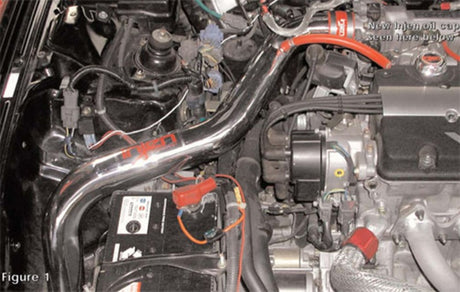 1997-2001 Prelude Black Cold Air Intake - View 5 | Dirty Garage