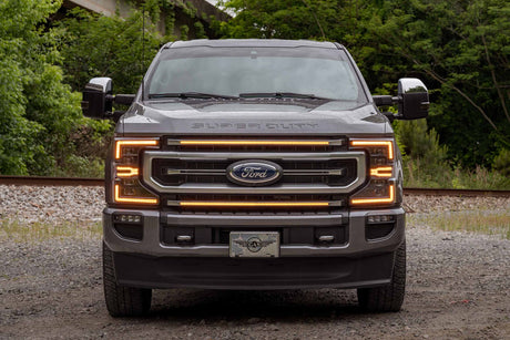 Morimoto 2020-2022 Superduty XBG LED Grille Chrome Amber DRL XBG13