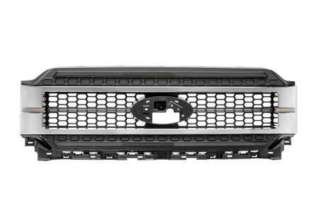2021-2025 F-150 XBG LED Grille Chrome White DRL | Dirty Garage