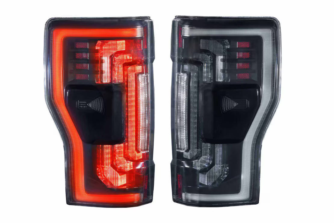 2017-2022 Superduty XB LED Tail Lights Smoked - View 3 | Dirty Garage