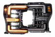 2017-2019 Superduty XB LED Headlights Pair Amber DRL Gen 2 (LF503.2-A-ASM) | Dirty Garage