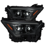 2024-2025 Tacoma Luxx-Series Alpha-Black Projector Headlights (880328)