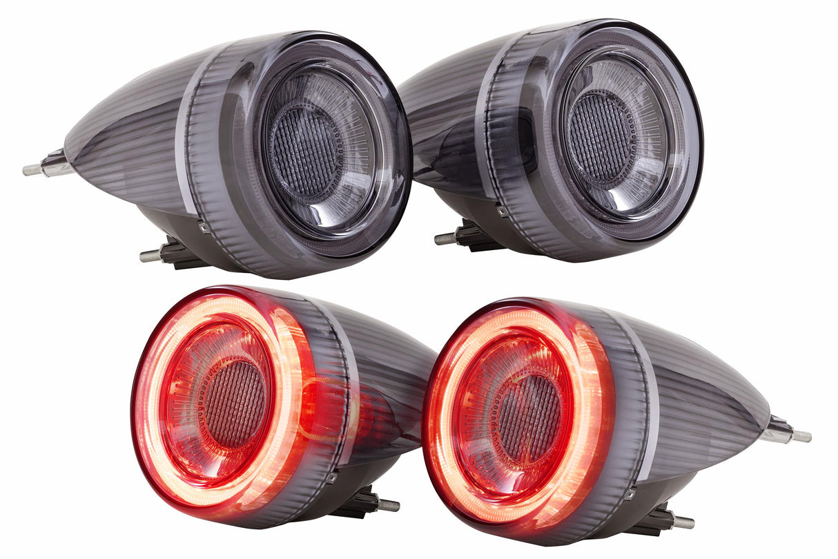 2005-2010 Ferrari F430 XB LED Tail Lights Smoked | Dirty Garage
